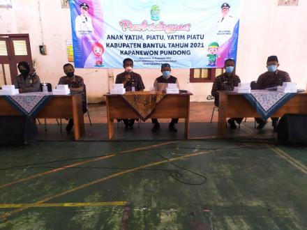 PEMBERDAYAAN ANAK YATIM,PIATU,DAN YATIM PIATU KALURAHAN SRIHARDONO