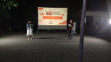 Sinema Keliling Yang diadakan oleh Dinas Kebudayaan Yogyakarta