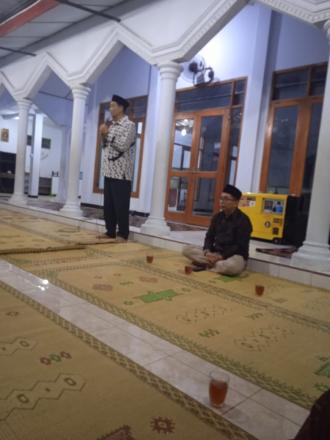 Serah terima bantuan sarana tempat ibadah di dusun Ganjuran