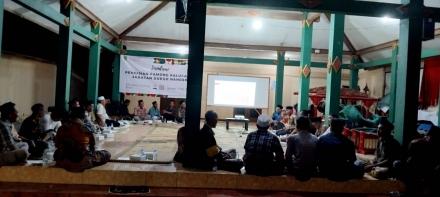 Pertemuan Sosialisasi Pengisian Lowongan Pamong Jabatan Dukuh Nangsri