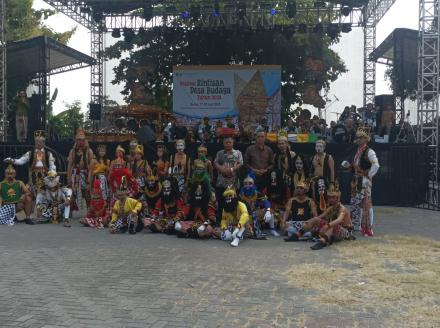 Jathilan dari Srihardono tampil dalam Festival Rintisan Desa Budaya Tahun 2024