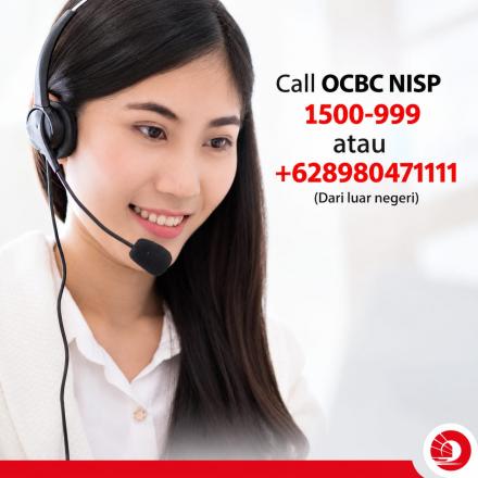 OCBC NISP Graha Cempaka Mas Whatsapp cabang 08980471111