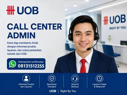 UOB TMRW Infinity kendala akses 08131512255